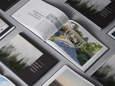 Compass Quarterly Market Report art direction editorial magazine photography print design real estate