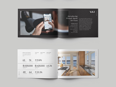 Compass Quarterly Market Report art direction editorial photography print design real estate