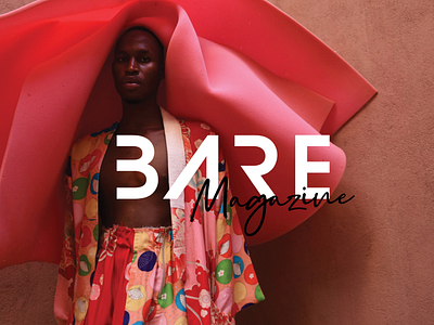 Bare Magazine identity lifestyle logo magazine print design
