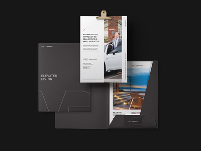 VDB | Compass Luxury Real Estate art direction brand identity editorial lifestyle logo luxury magazine print design real estate