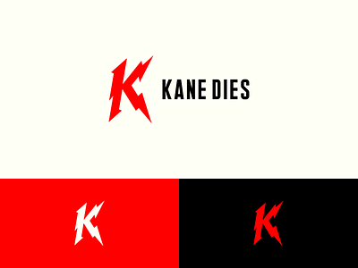 Kane Dies "K" branding logo mark movies politics vector