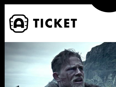 Ticket Design for the Alamo Drafthouse iOS App alamo drafthouse ios movies ticket