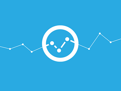 Stats icon contrast flat flatterthanflat icon statistics vector
