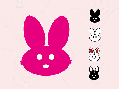 Icon Rabbit animal design icon rabbit