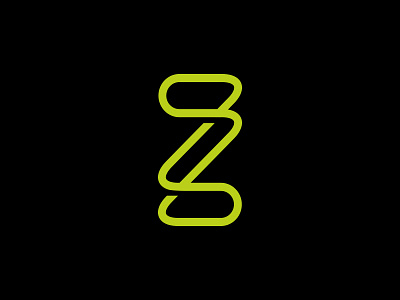 Z/E branding e icon identity infinite logo loop mobius monogram symbol typography z