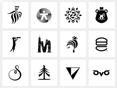 Logo Design 2012 2013 branding collection designer icon icons identity logo monochrome typography