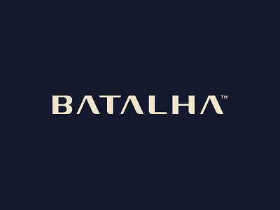 Batalha branding custom finance fund identity logo logotype type typography