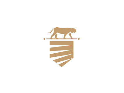 Jaguar Crest Logo animal branding checkmark crest emblem icon jaguar logo shield