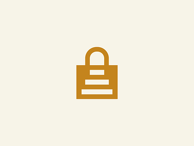 Secure Gateway Logo bag door gateway icon identity lock logo padlock pyramid secure shopping steps