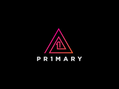 Primary Logo 1 creative design icon logo monogram number p primary studio symbol