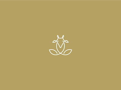 Goat Meditation Logo design goat logo logo design logo design branding logo design concept meditation