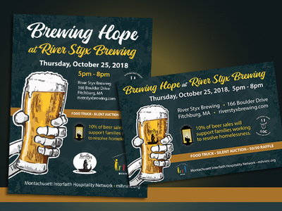 MIHN Fundraiser Promos at River Styx Brewing