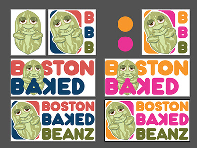 Boston Baked Beans Concepts boston illustration logo