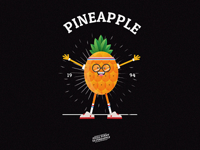 Pizza Funny vs Pineapple - Chapter 03 aftereffects character animation funny illustrator pineapple pizza