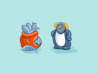 "Polar Pounce" Icon series