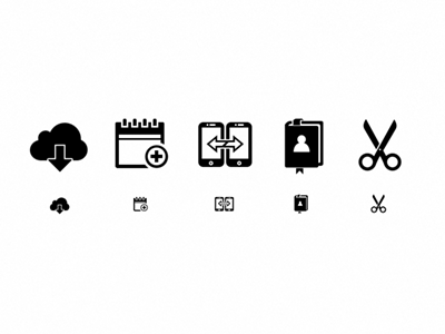 Sample of vector series icondesign icons vectoricons