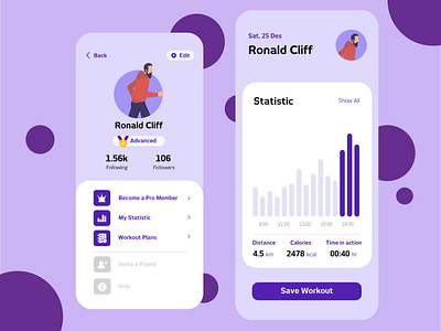 Workout Statistic & Profile