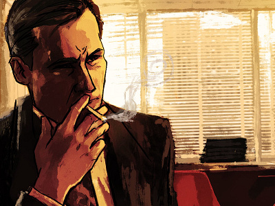 Don Draper don draper illustration mad men