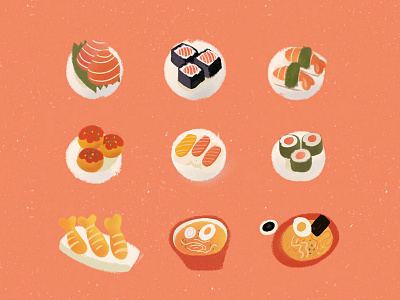 Food icons icon illustration ui