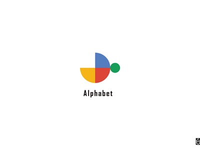Logo design in Alphabet