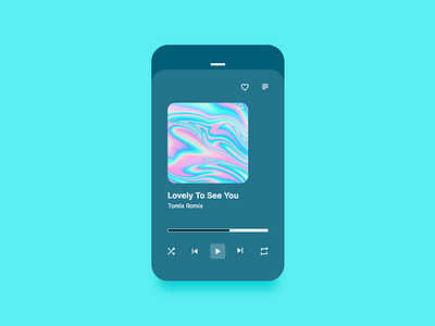 Music Player #DailyUI android app dailyui design illustration ui ux