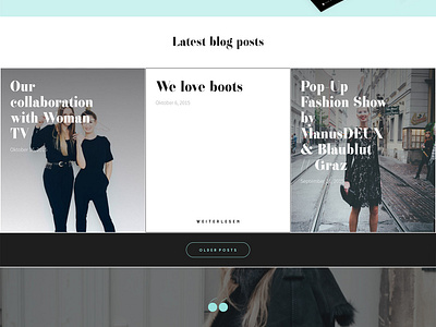 Pur Style Home Page by Elias Tinchon on Dribbble