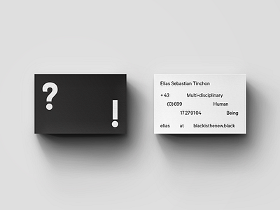 Minimal Business Cards