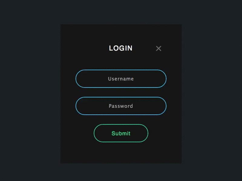 Login Form Animation by Maxime Bonhomme on Dribbble