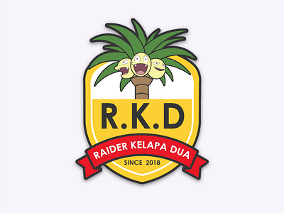 Raider Kelapa Dua - Pokemon Go Community Logo design graphic design logo logo design niantic pokemon pokemon community pokemon go pokemon go logo pokemon logo