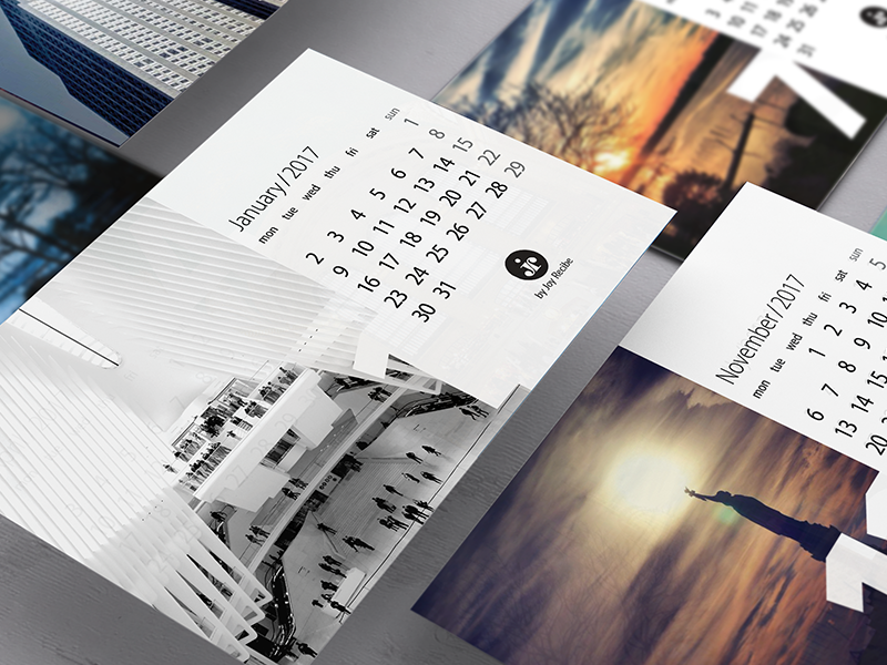 4x6 2017 Calendar Printable (FREE) printable 2017 calendar
