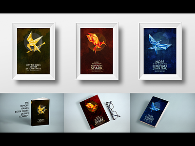 Hunger Games Book Cover concept