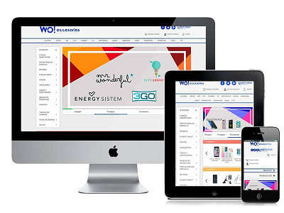 Diseño y Desarrollo Web Wo Accesorios branding design illustration logo responsive ux web website