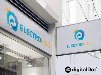 Diseño logotipo Electroking