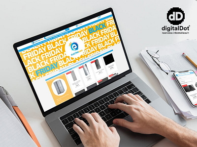 Diseño Tienda Online ElectroKing branding design identity logo responsive ui ux web website