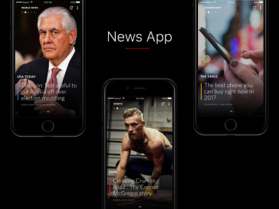News App app headlines news ui