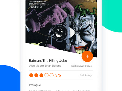 Comic Ebook Reader app comics reader ui