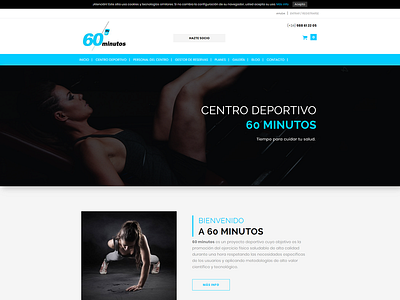 Diseño Web para Centro Deportivo en Ourense diseño web web design web design agency web design company