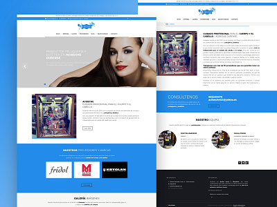 Página web corporativa Acibeche branding design designer developer diseño web freelance html 5 html css interface páginas web ui user interface ux web web design web design agency web design company website