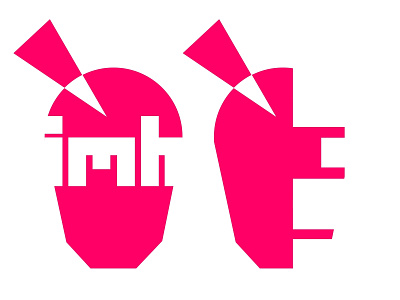 ImH Project - Flat Logos app branding colour design digital digital 2d digital art flat icon illustration ipad logo sketch type ui ux vector web website