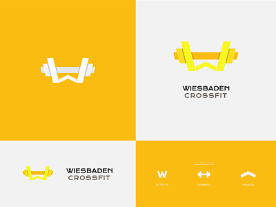 Wiesbaden brand branding crossfit crossfit logo designer dumbbell gym gym logo logo logo concept logo design logo designer logotype designer