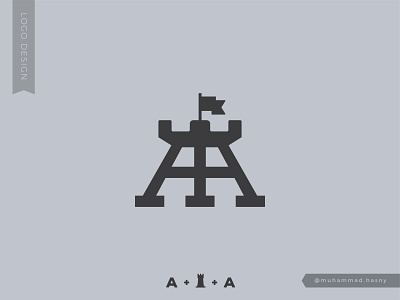AA Monogorm - Logo black and white branding design designer graphic design graphic designer logo logo designer logodesign monogram monogram logo design