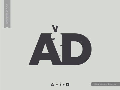 AD Monogram - Logo branding graphic design logo