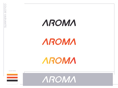 Aroma Tyre - Color Variants bicycle tire branding color color variants design designer graphic design graphic designer logo logo color variants logo designer logodesign tire