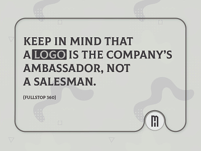 Logo Quote - 002 branding design design quote designer graphic design graphic designer logo logo design quote logo designer logo quote logodesign quote quotes