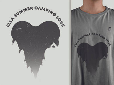 Ella Summer Camping Love - Illustration