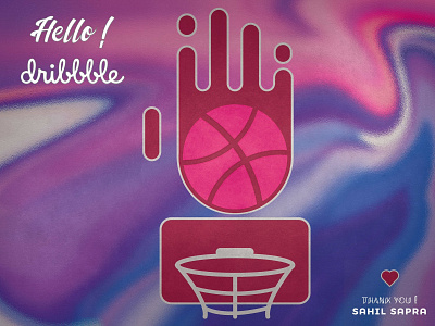 Hello Dribbble design designer graphic designer hello hello dribbble hi dribbble