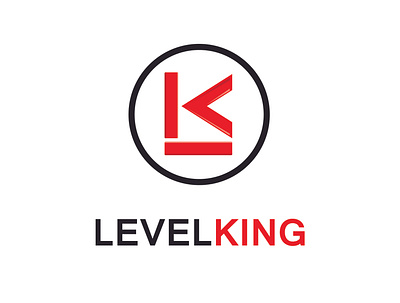 Level King design designer graphic designer level logo designer logodesign