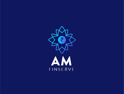 AM Finserve_Logo Design branding design icon illustration india logo minimal type typography vector