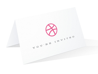 My Invite graphic invitation minimalist