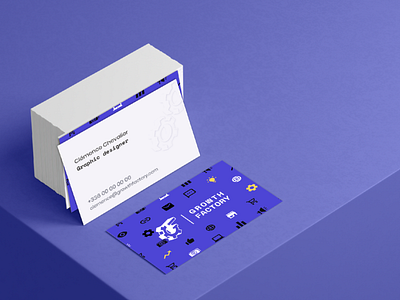 Growth Factory - business card design